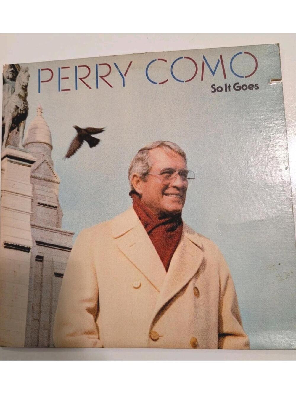 Perry Como : So It Goes 33RPM Vinyl LP Record 1983 RCA Victor AFL1-4272
